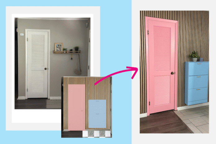 feltright collab with @redesignbybre before and after